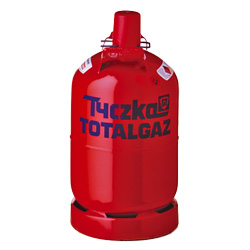 11kg Gasflasche rot (TAUSCH) - Wohnmobilstellplatz Leipzig Zentrum und Zoo  - Telefon: 0341 - 351 29 303